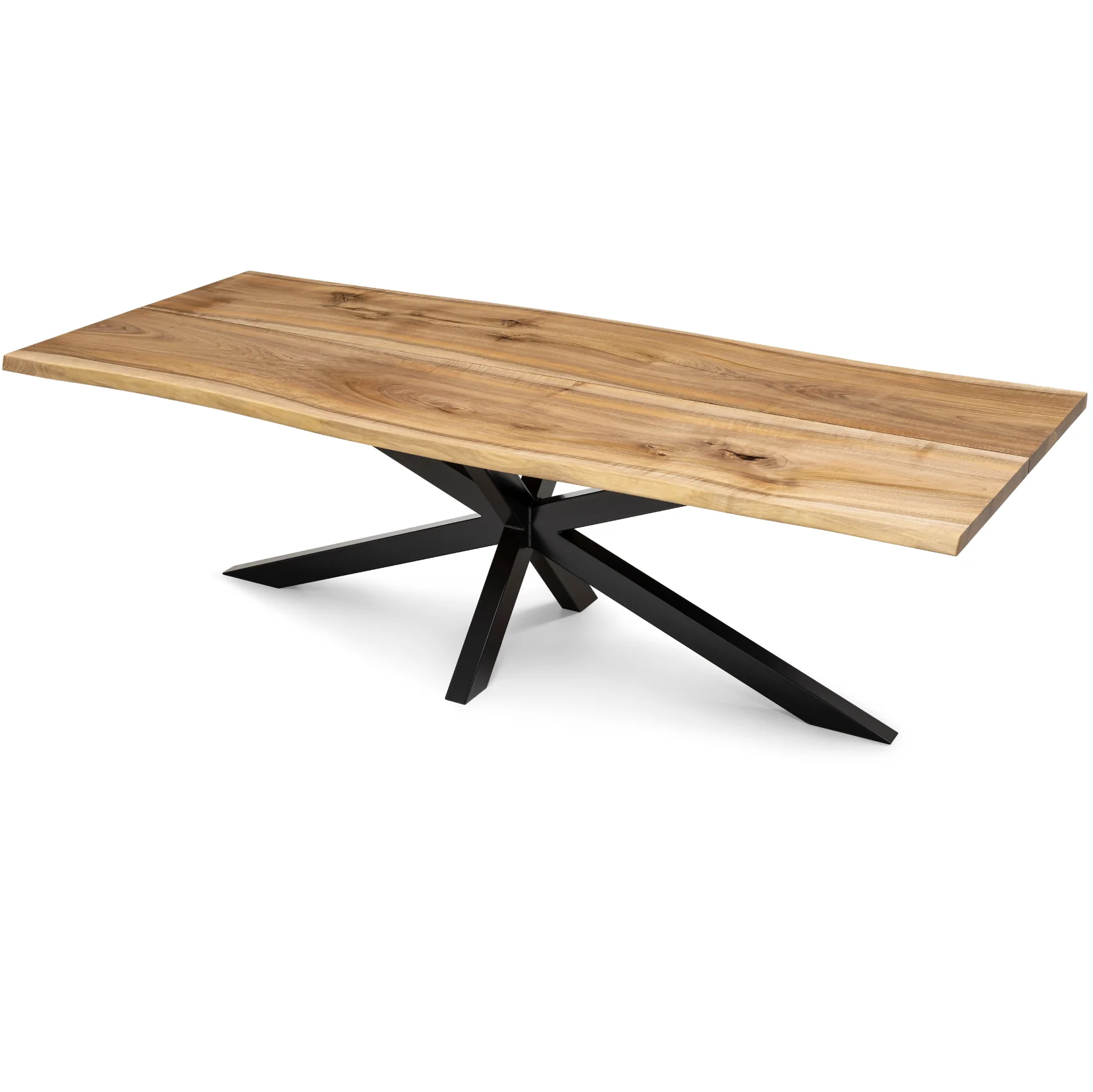 Walnut Dining Table Spider Leg - Handcrafted from solid wood - this exquisite walnut table with a spider leg is a stunning