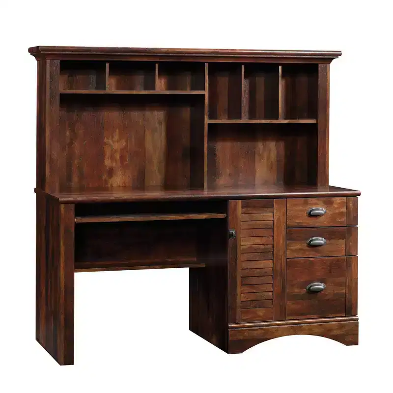 Harbor View Computer Desk with Hutch - Sauder