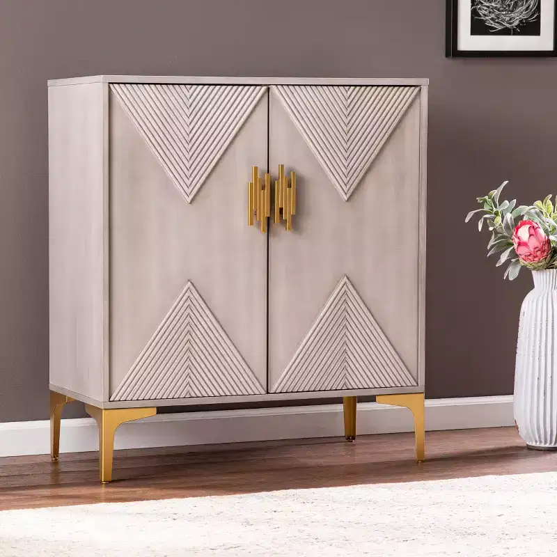 Lantara Modern Storage Cabinet - Grey - SEI