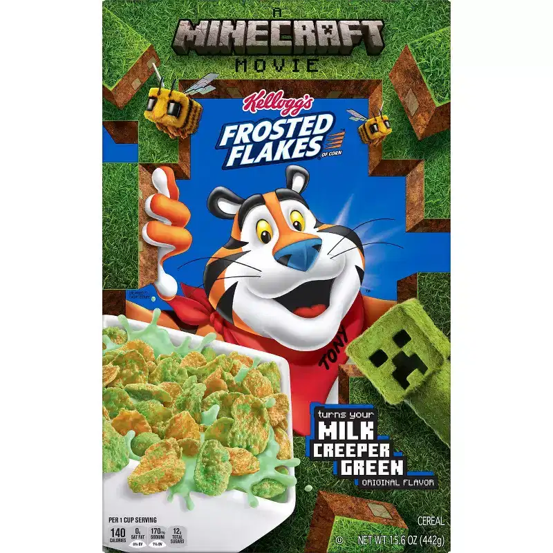 Kellogg's Frosted Flakes Minecraft Breakfast Cereal - 15.6oz