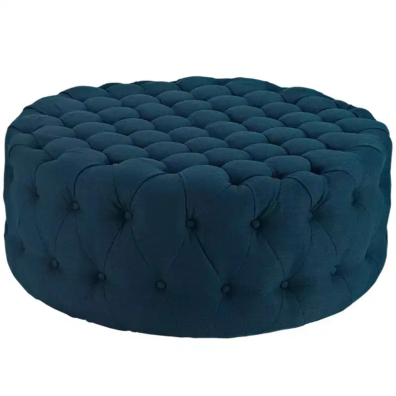 Amour Upholstered Fabric Ottoman - Modway