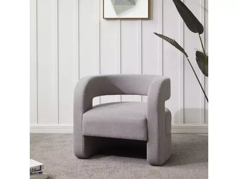 Anissa Barrel Back Accent Chair - SFV4789 - Safavieh Couture