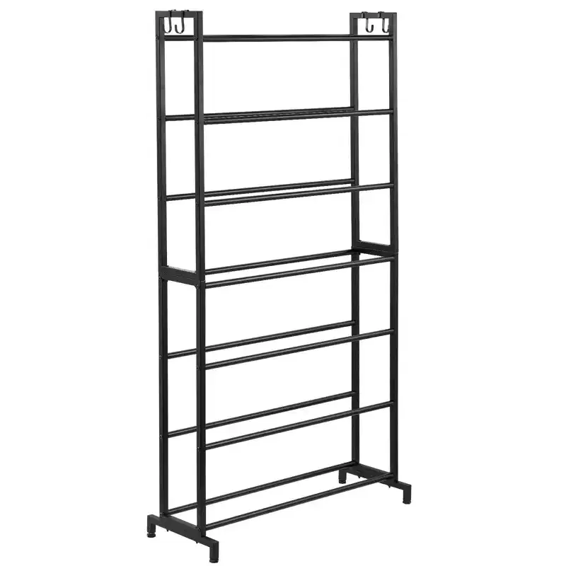 7-Tier Heavy Duty 3D Printer Filament Storage Rack, Filament Spool Holders Shelves (Shelf Only), Black