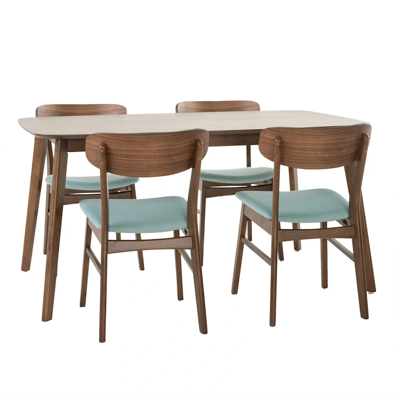 Dimick Mid-Century Modern 5 Piece Dining Set by Christopher Knight Home