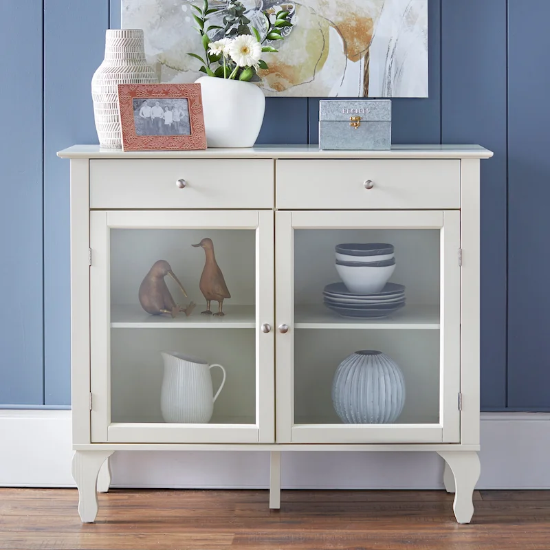 Copper Grove Rawdon Glass Front Buffet/Sideboard
