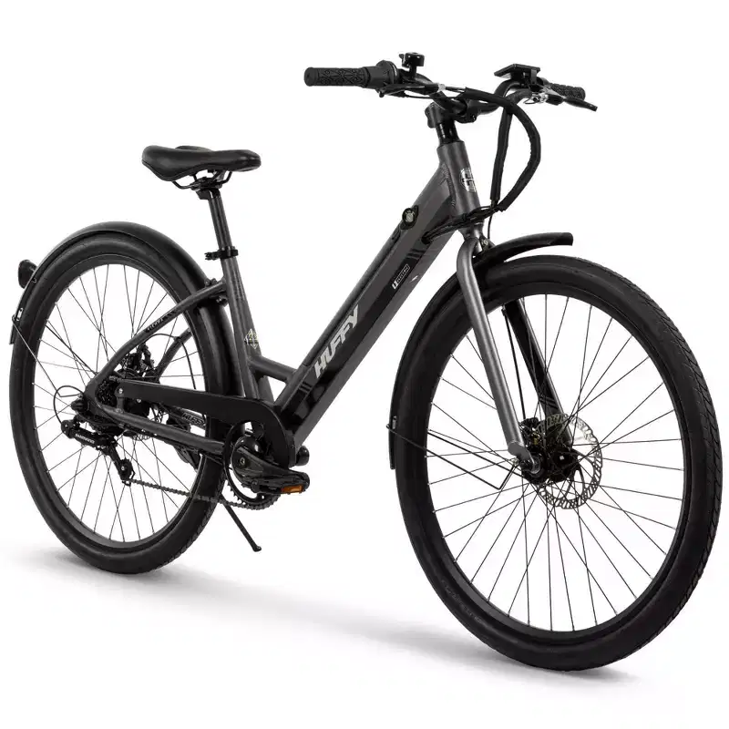 Huffy Vienna 27.5" 36V E-Bike for Adults - Matte Storm