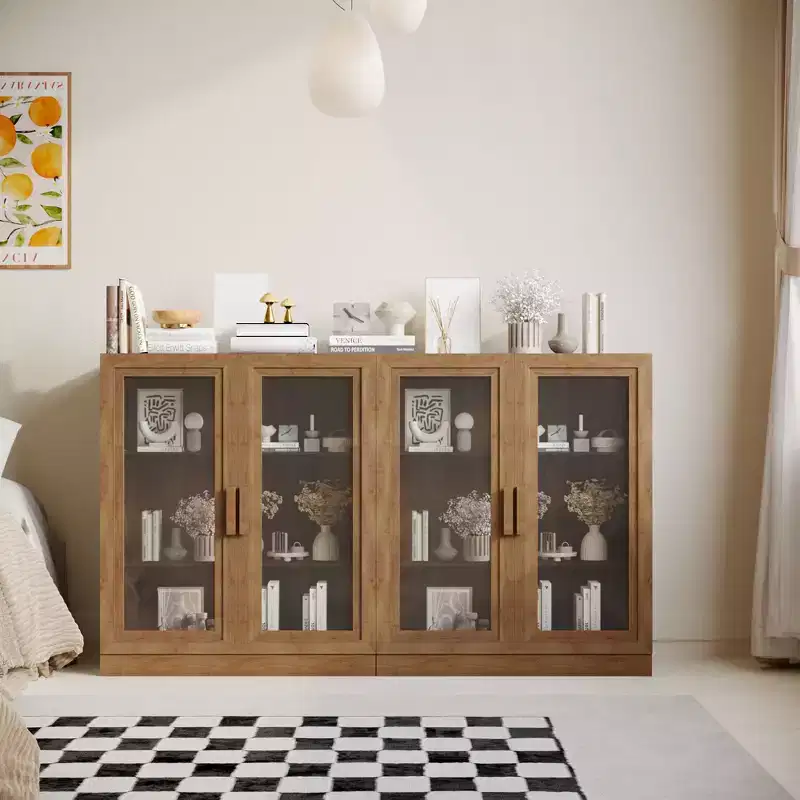 Combination Of Modern Aesthetics And Pragmatism: An Elegant And Practical Minimalist Storage Cabinet Makes Your Home More Comfortable.