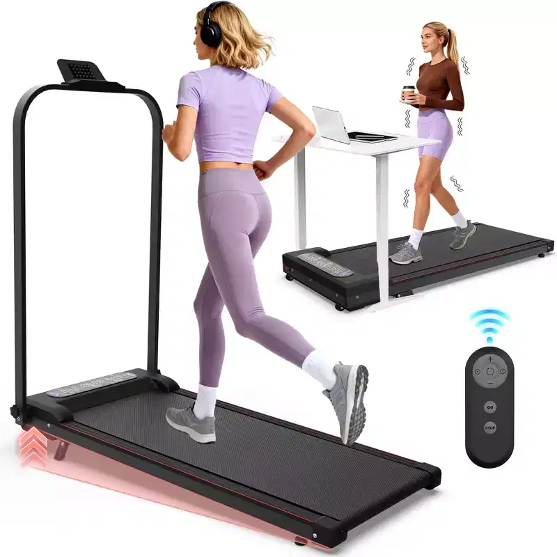 GDFStudio Vella 2.0HP Foldable Treadmill with Incline and Vibration Pad