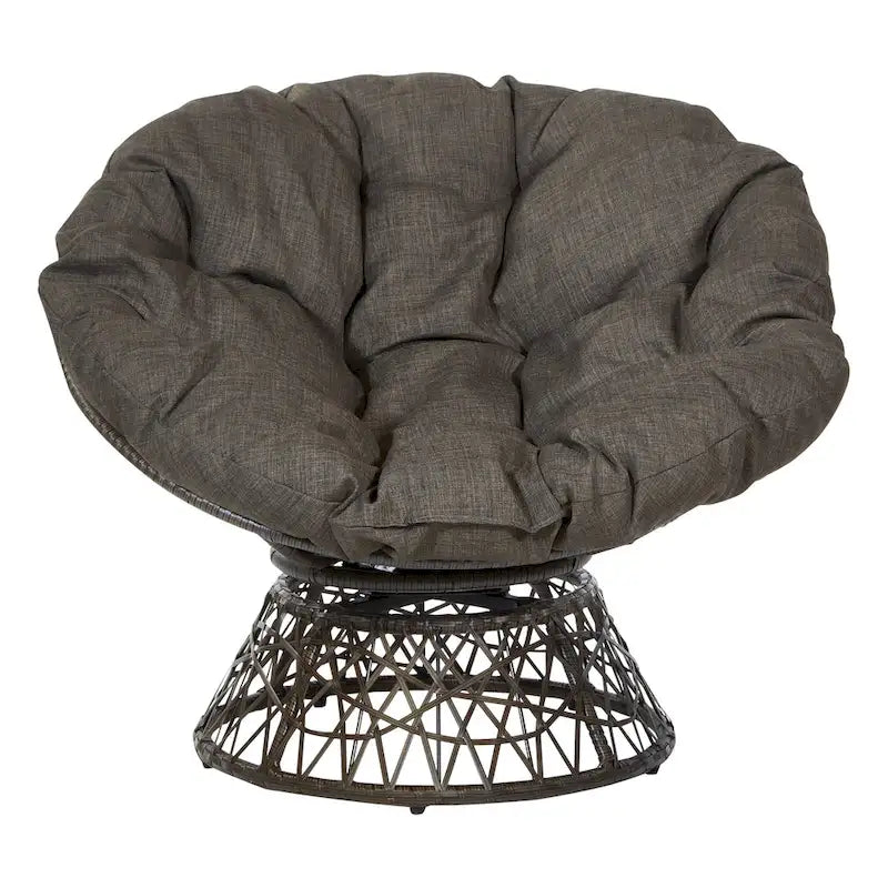The Woven Wicker Papasan Chair
