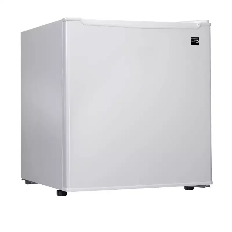 Kenmore 1.7 cu-ft Refrigerator - White: Compact Dorm Fridge, Energy Star, Adjustable Thermostat, Reversible Door