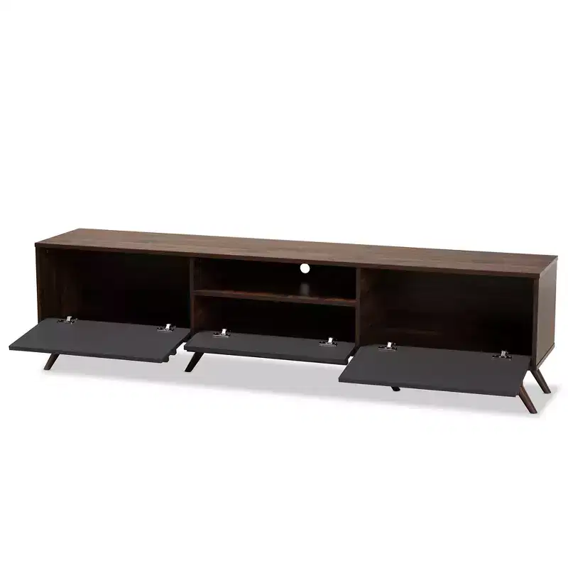 Wood TV Stand for TVs up to 75