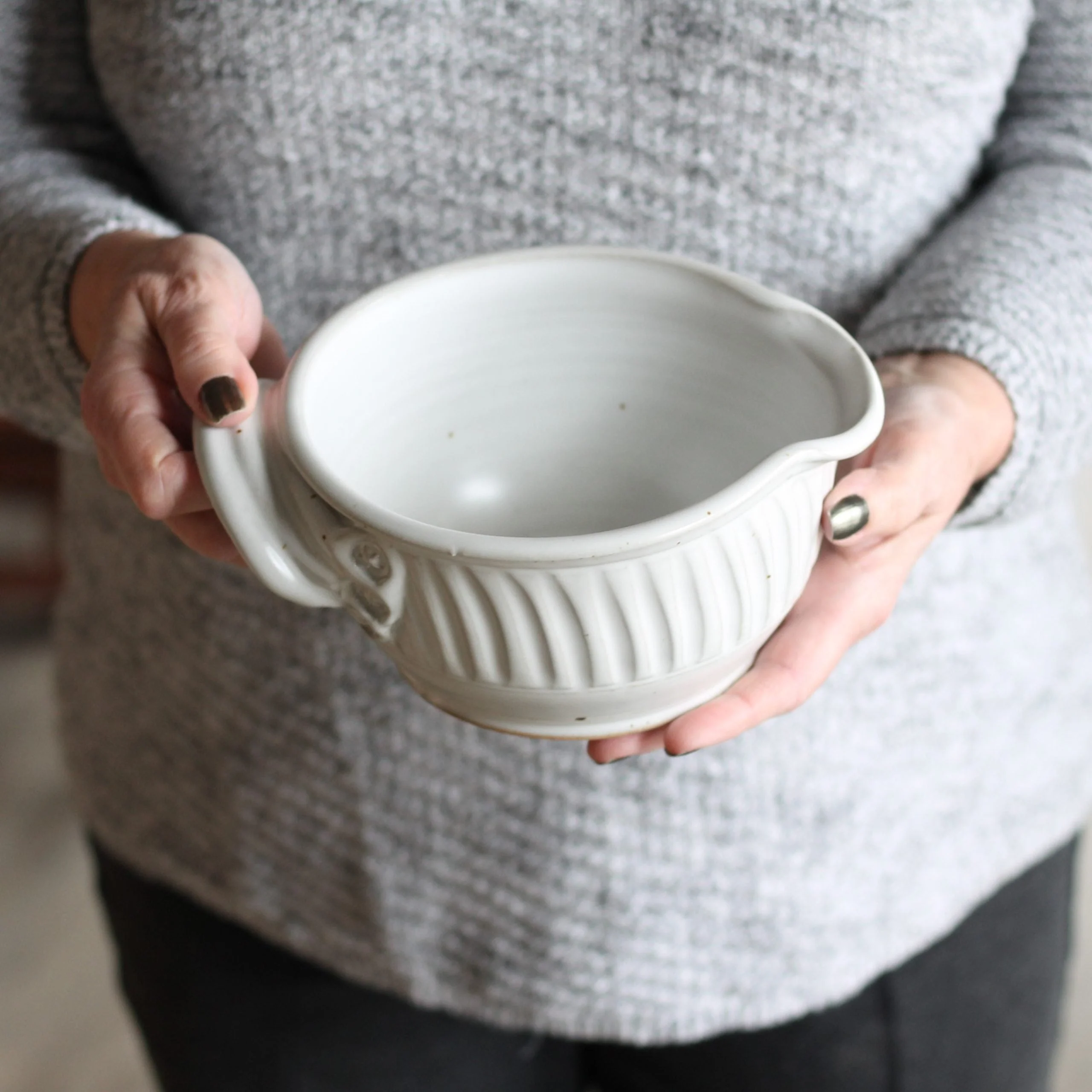 Handmade Small Batter Bowl