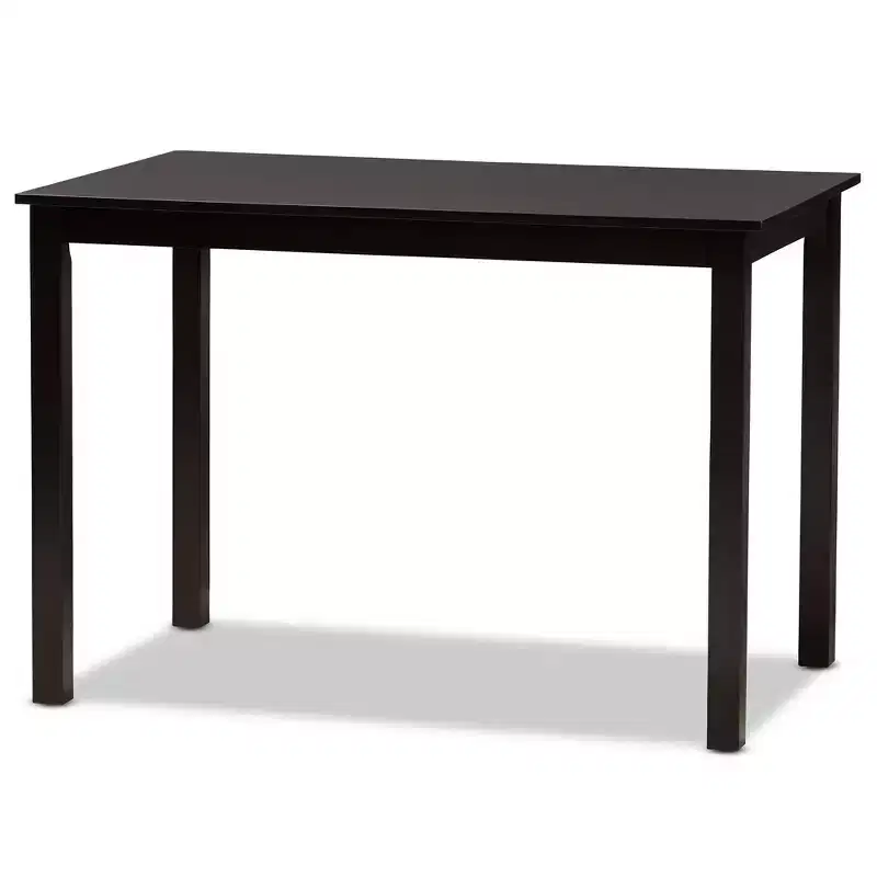 Eveline Modern Wood 43-Inch Dining Table