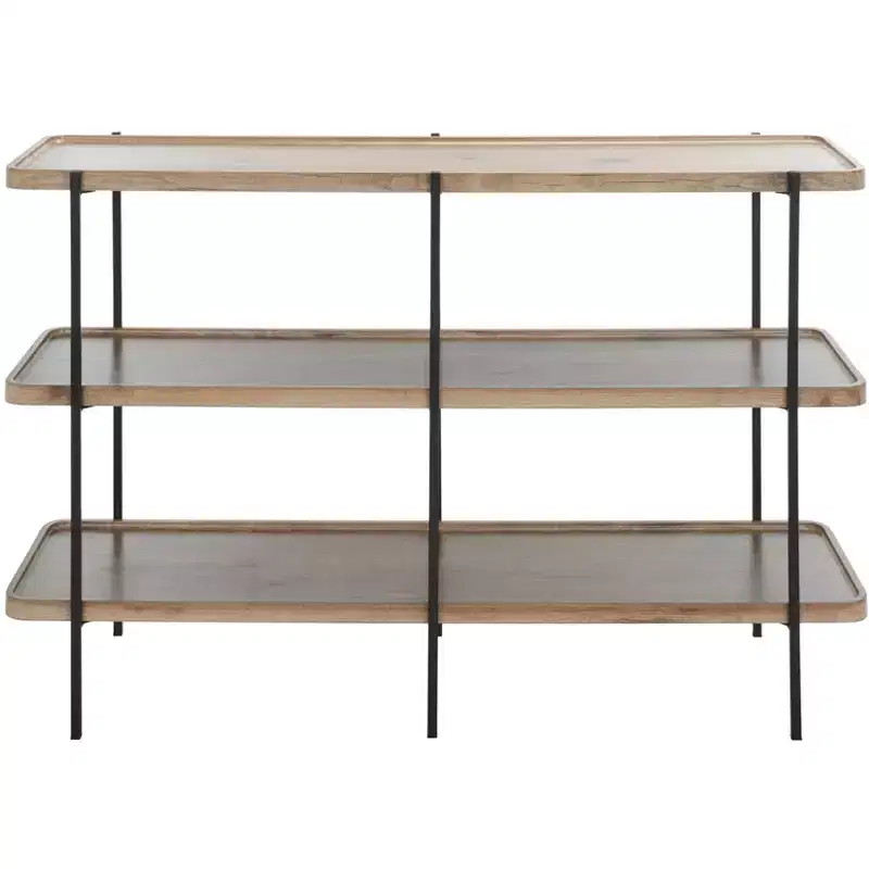 Atwell 2 Shelf Console Table - CNS4204A - Brown - Safavieh