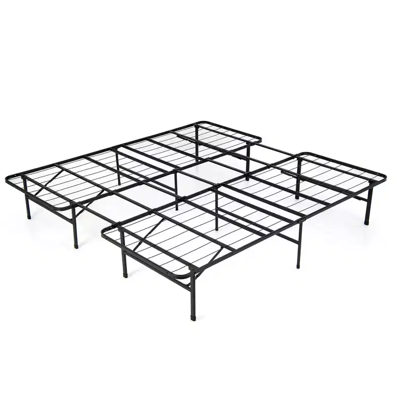 Costway Folding Metal Platform Bed Frame 13 Inch Mattress Foundation 660 LBS