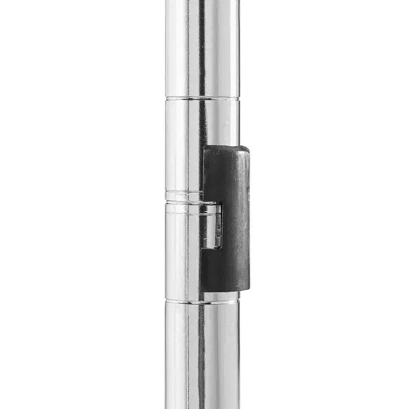 Whitmor Supreme 5 Tier Shelving Chrome Silver: Steel Wire Shelf, Metal Shelving Unit, 1750 lbs Capacity, 36 W x 14 D x 72 H