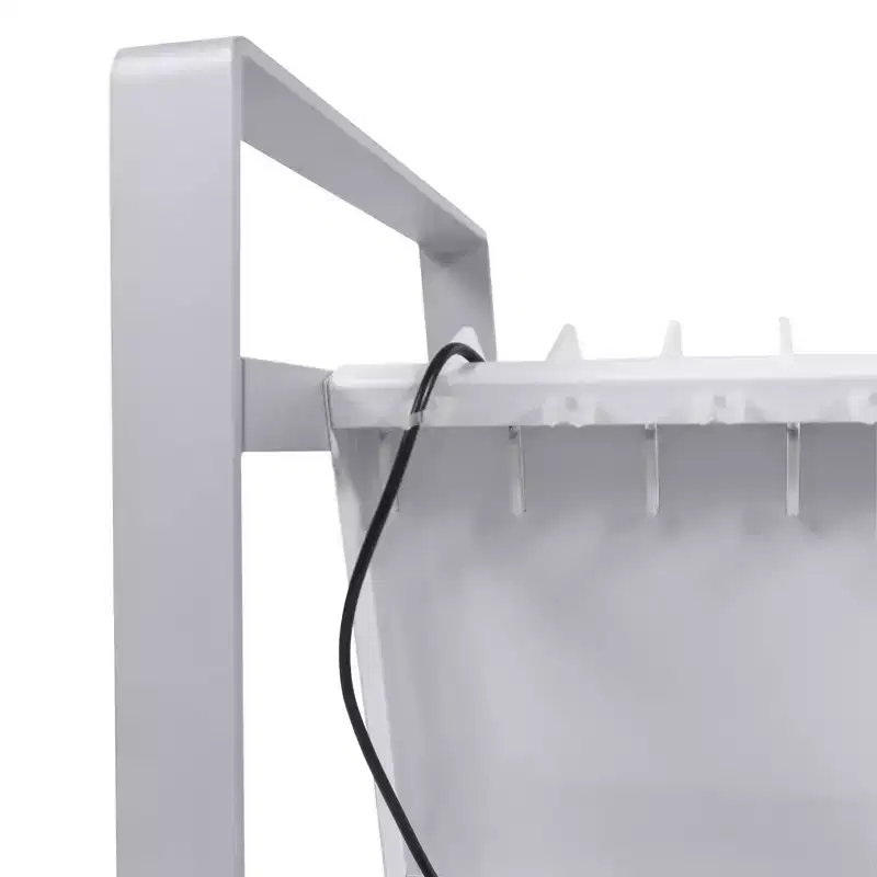 Stand Steady Line Leader Open Charging Cart Holds Up to 16 Devices - White