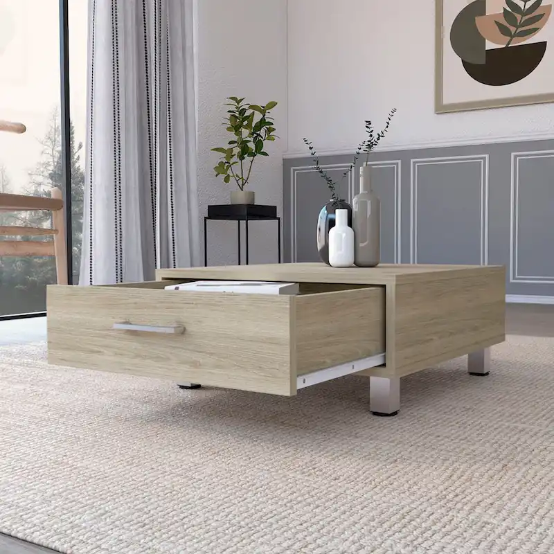 FM Furniture Myers 10-inch Tall Coffee Table