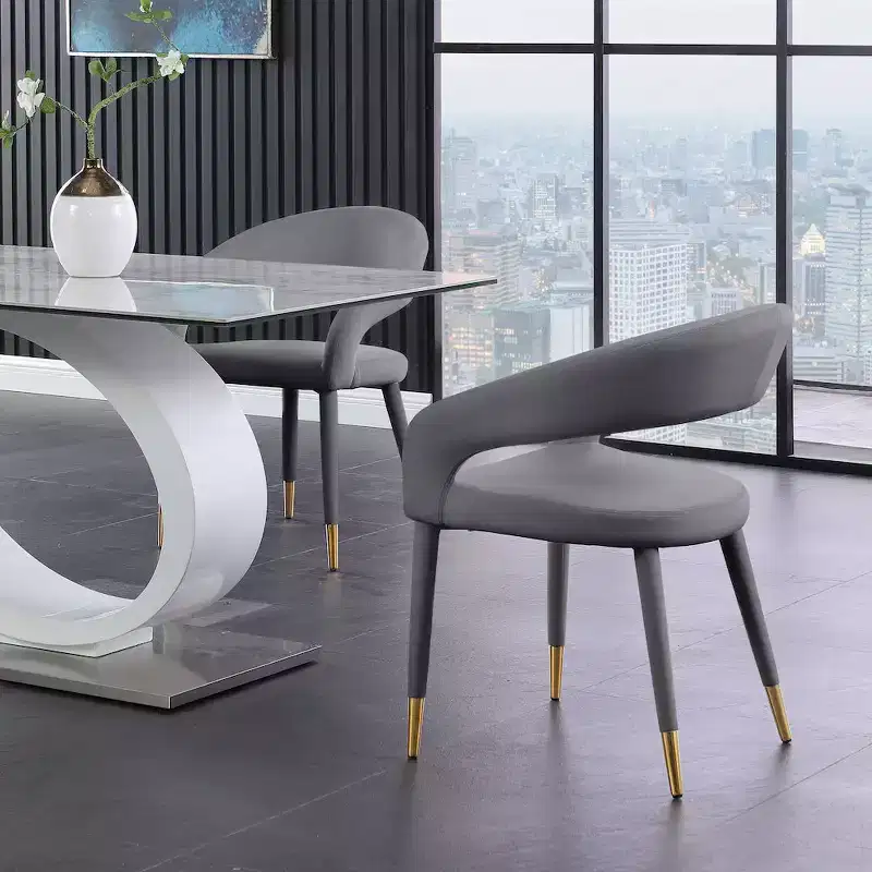 Meridian Furniture,Destiny Velvet Dining Chair