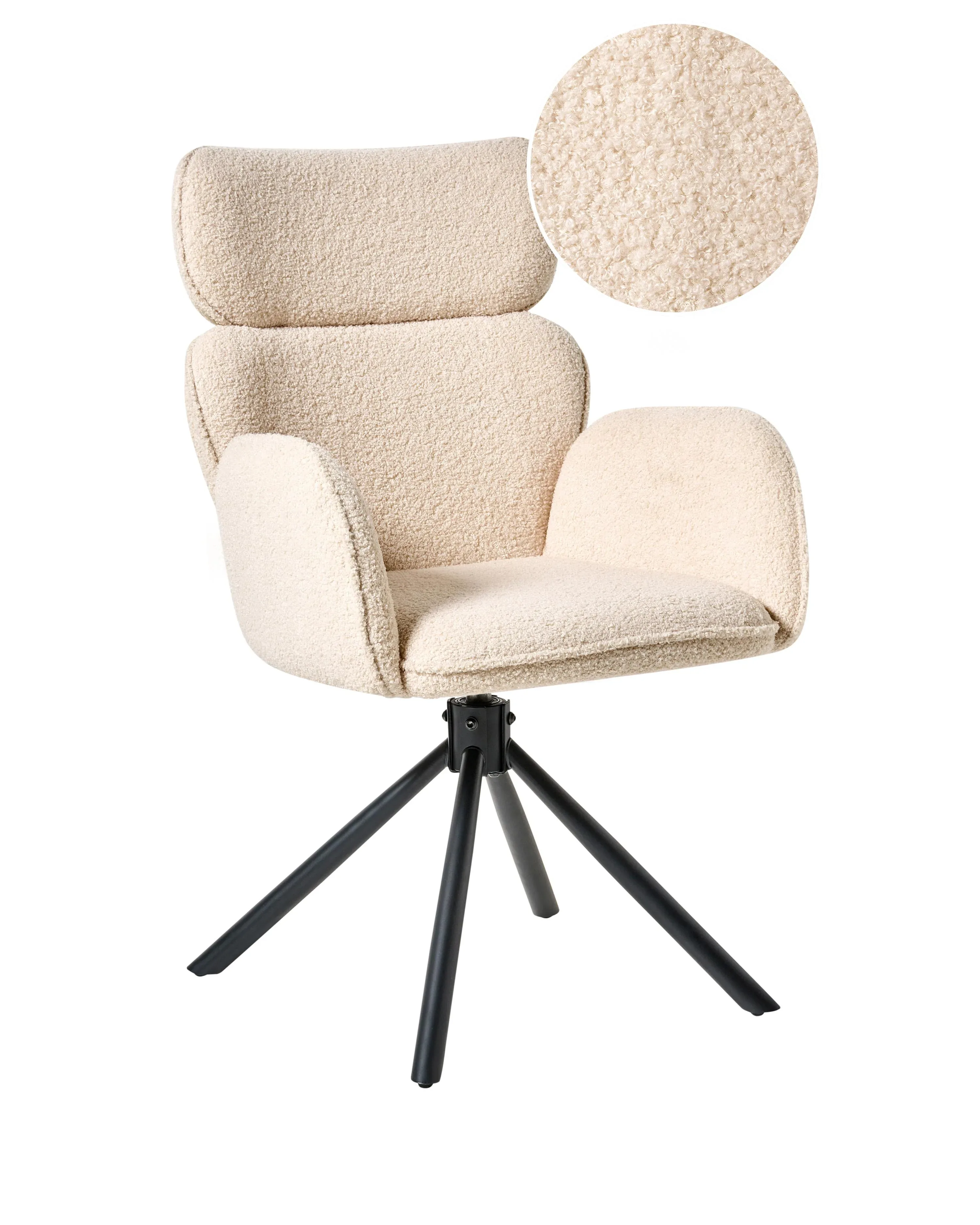 Sedia da pranzo Beige chiaro