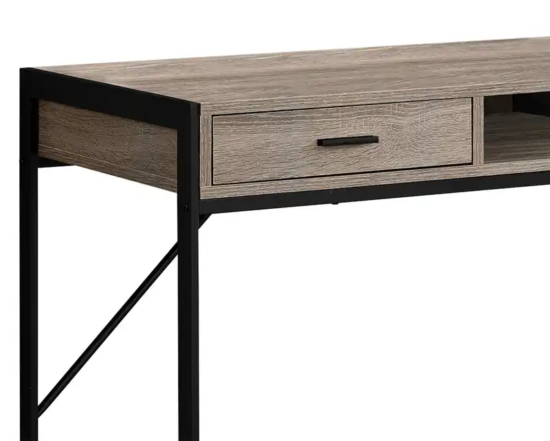 48 Office Desk with 2-Drawers & Cubby