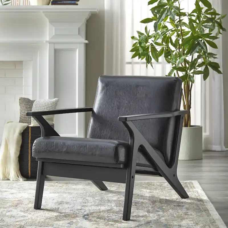 Simple Living Bianca Mid-century Modern Wood Chair