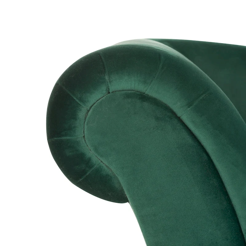 SAFAVIEH Karan Mid-Century Modern Chaise with Pillow - 63Wx28Dx30H