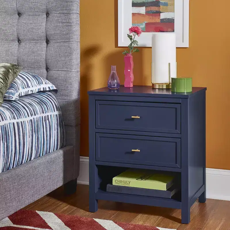 Karlovich 2-Drawer Nightstand - iNSPIRE Q