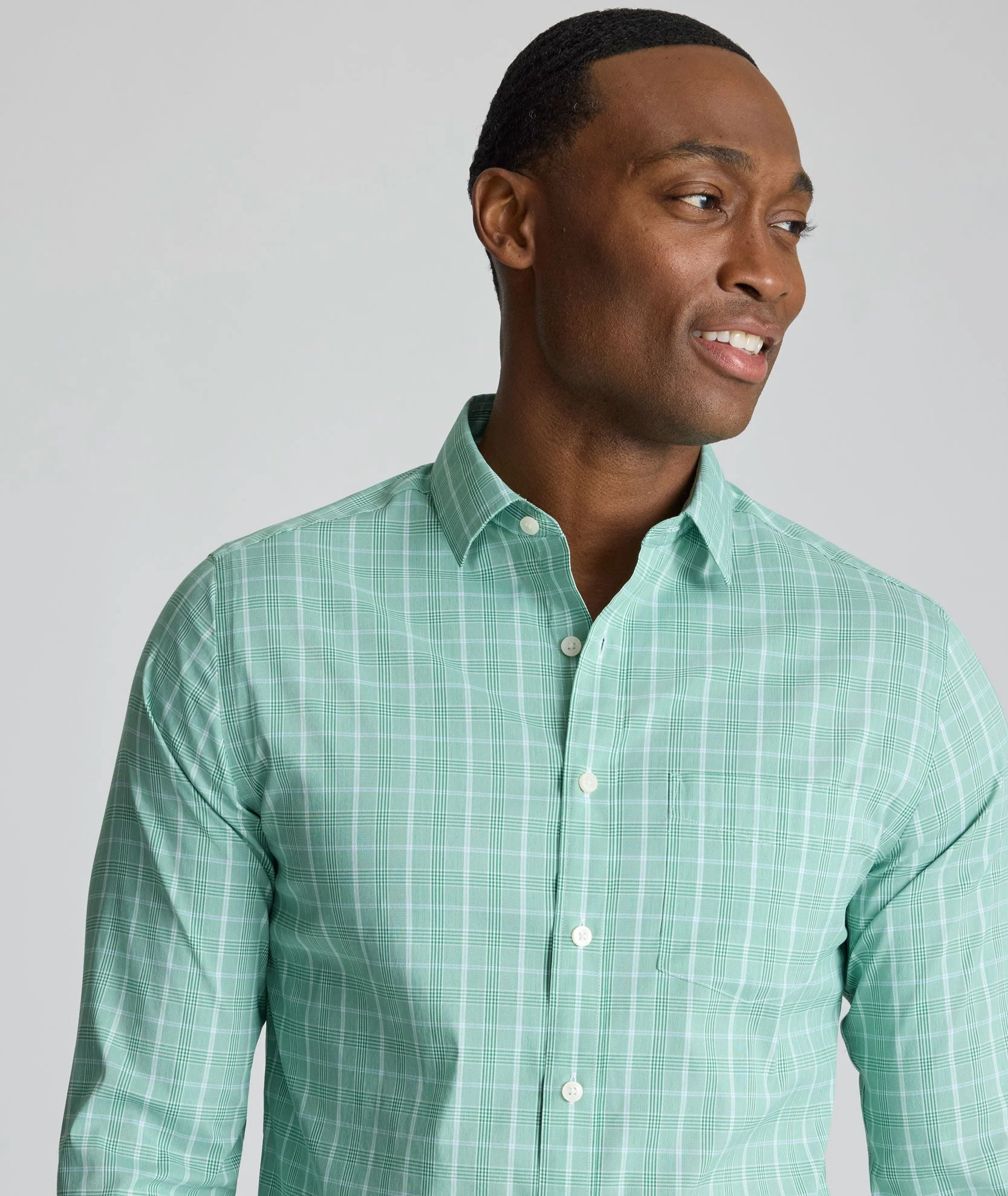 Cotton-Nylon Cooling Shirt (Green)