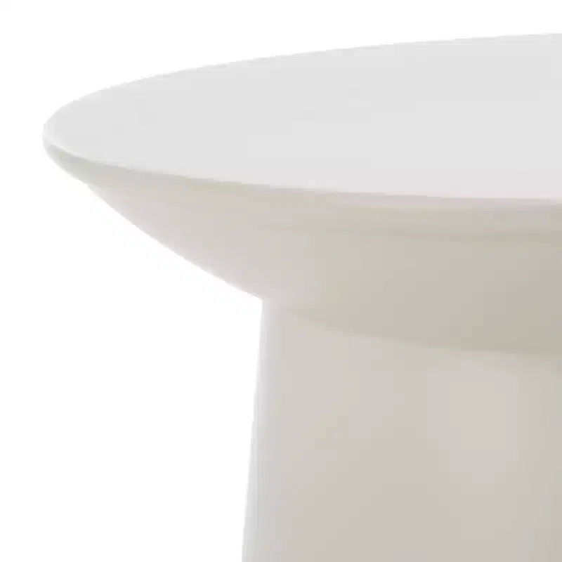 Rivia Round Accent Table - ACC4613 - Warm Grey - Safavieh