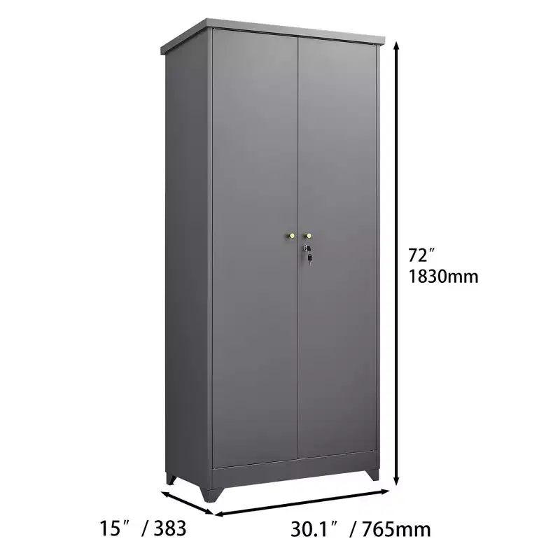 Outdoor Waterproof Storage Cabinet with Shelves