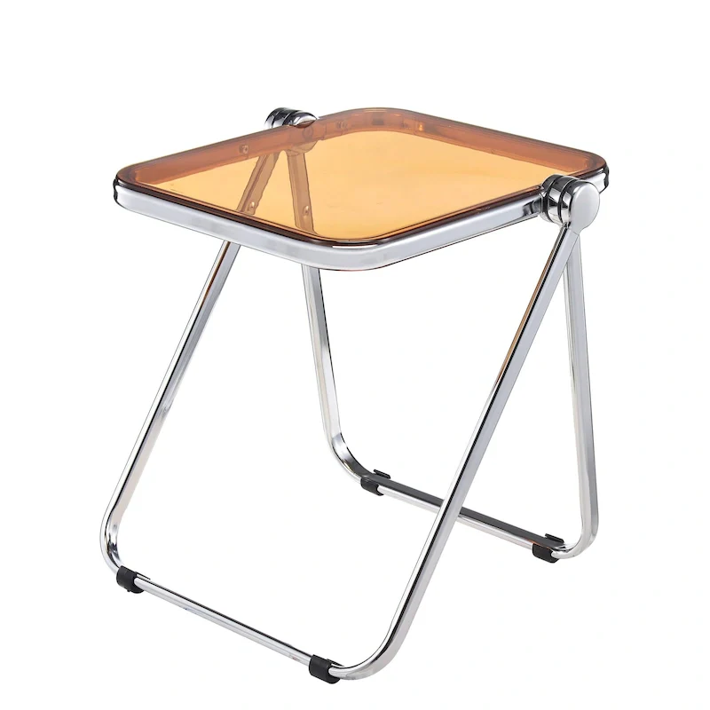 Lawrence Rectangular Folding Table – Portable Lightweight Fold-Up Table for Indoor Use
