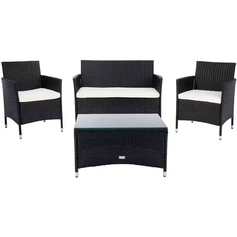 Bandele 4 Piece Living Set - Indoor/Outdoor - PAT7506 - Safavieh