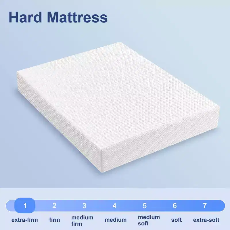 Dyonery Extra Firm Mattress King Size 10 Inch, Premier High Density Foam Mattresses in Box, Supportive Bed-Mattress for Back Pain, Pressure Relief