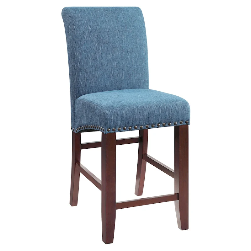 24 Parsons Barstool with Nailheads