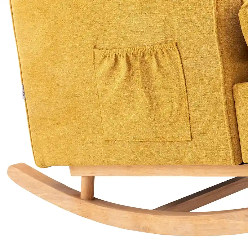 Modern 33.8 Tufted Rocking Chair