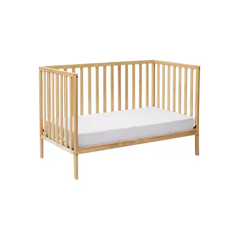 GDFStudio Little 3-in-1 Convertible Solid Wood Bedside Crib Only