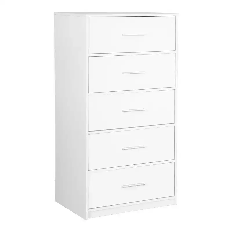 5-Drawer Dresser with Large Fabric Drawers