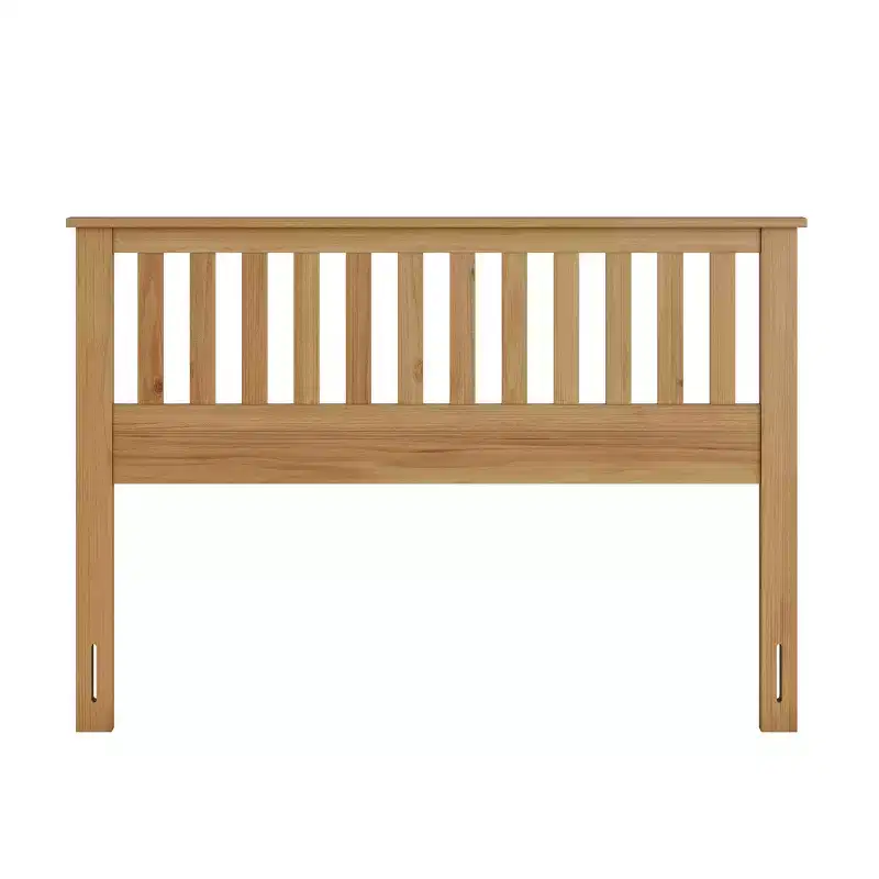 Mission Style Natural Headboard