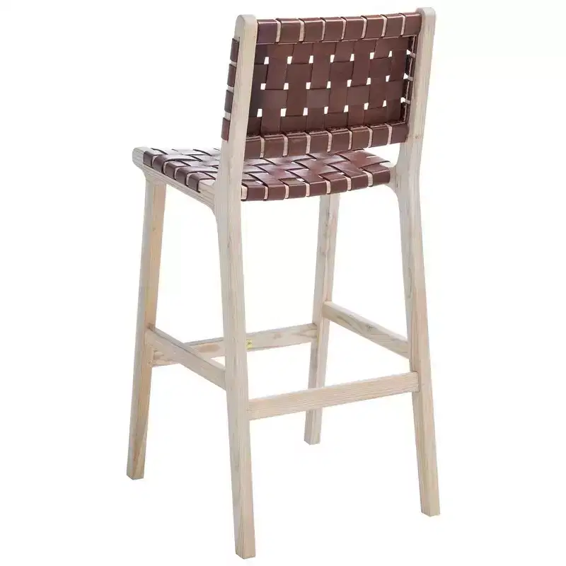 Leather Bar Stool