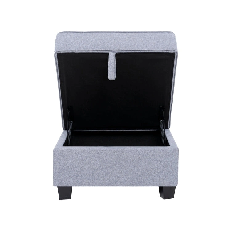 Modern DIY Convertible Modular Sectional Ultimate Sofa Collection - Optional Ottoman Middle and Armrest Modules