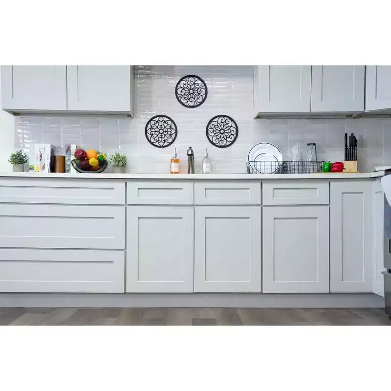 CASAINC 30 in. W x 24 in. D x 34.5 in. H Base Kitchen Cabinet with Drawer and Soft-Close Hinges  Plywood RTA Cabinet