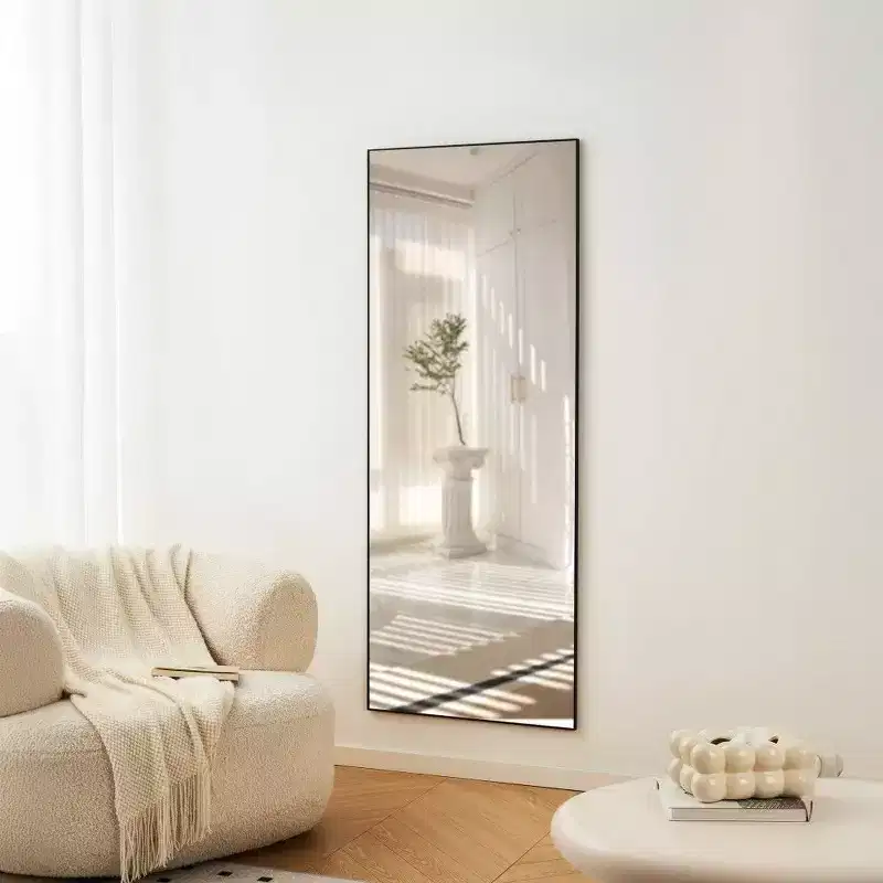 TUYOHW 70x31 Rectangle Full Length Mirror,Vanity Mirror with Metal Frame,Wall Mounted Mirror for Cloakroom
