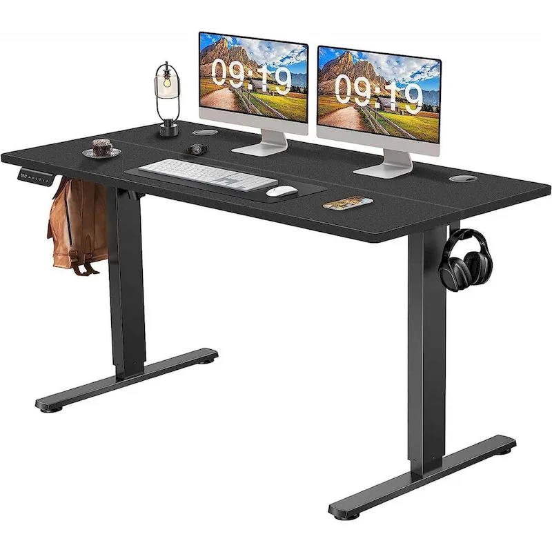 Height Adjustable Standing Desk with Electric Motor