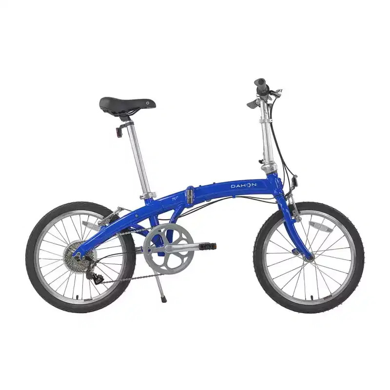 Dahon MU D8 Folding Bike with DAHON Custom V-Brakes (Cobalt Gloss)