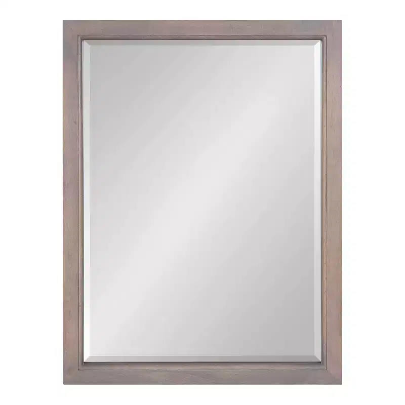 Hogan Wood Framed Decorative Wall Mirror - Kate & Laurel All Things Decor