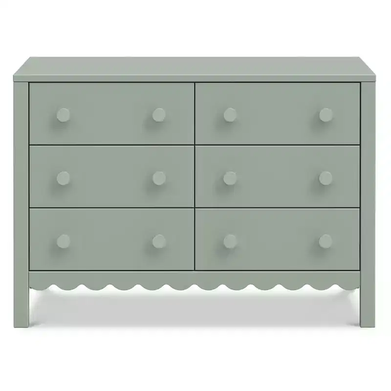 Scallop 6-Drawer Dresser