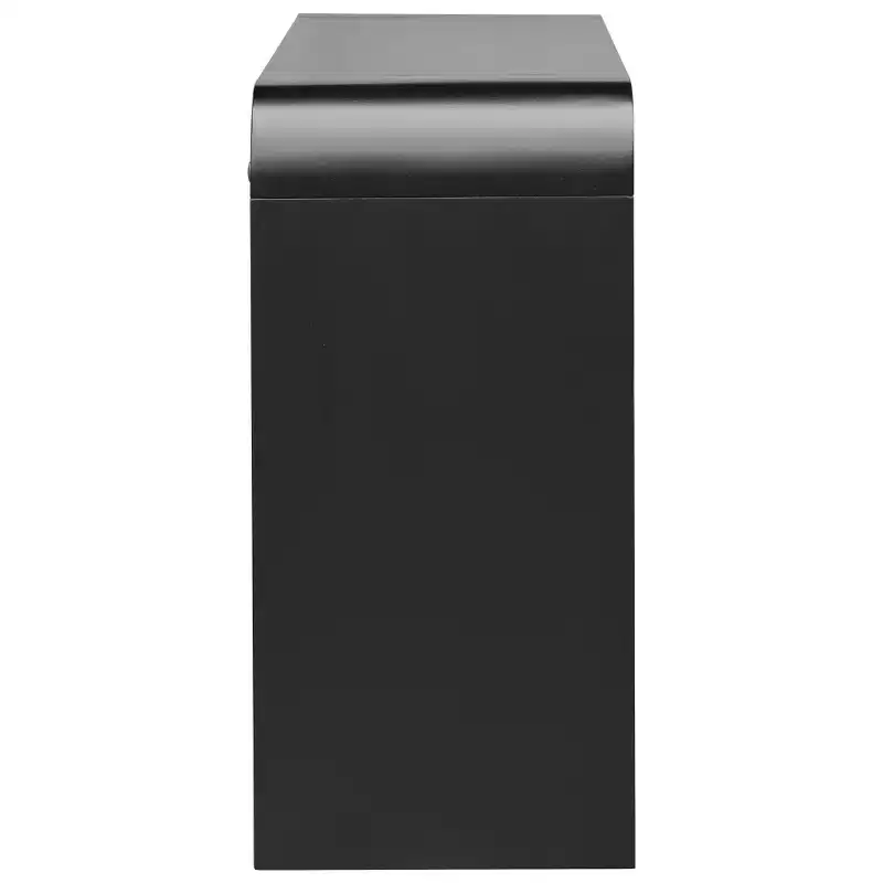 Whisen Rustic Console Table Entryway Table Side Table with Fluted Drawer Front