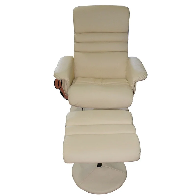 Electric Massage Recliner Chair with Ottoman