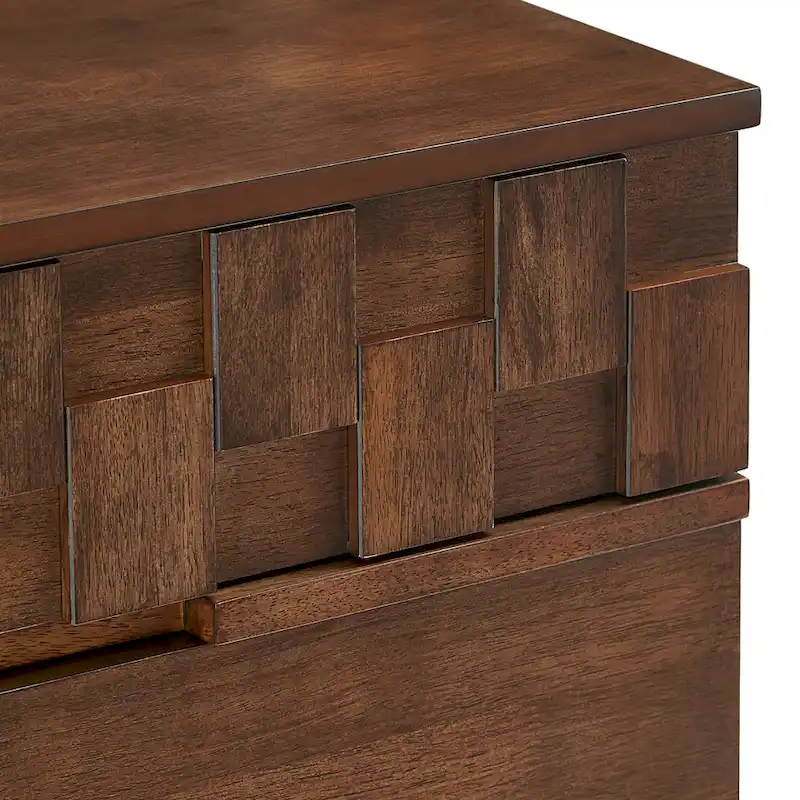 Kieran Mid-Century Wood 2-Drawer TV Stand by iNSPIRE Q Modern - 59-Inch